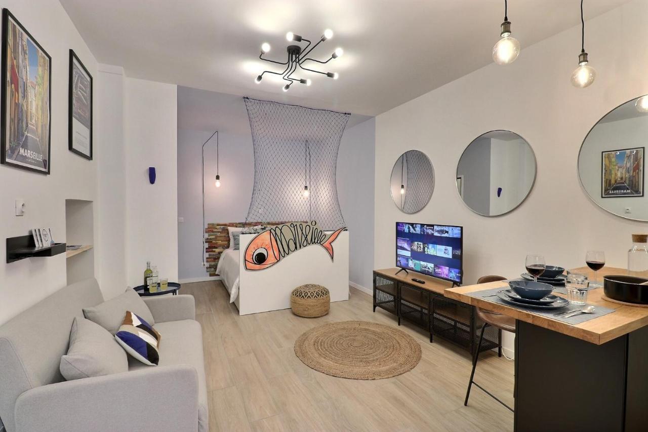 La Sardine Du Panier Apartman Marseille Kültér fotó